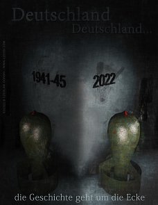 politischer Poster von Czeslaw Gorski - die geschichte geht um die ecke