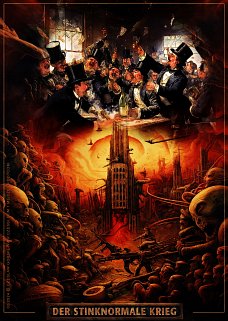 politischer Poster von Czeslaw Gorski - der stink normalle