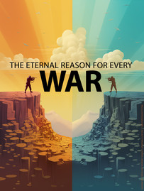 politischer Poster von Czeslaw Gorski - the eternal reason for every war
