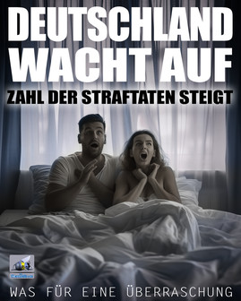 politischer Poster von Czeslaw Gorski - deutschland wacht auf